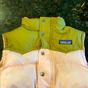 Patagonia girls down vest